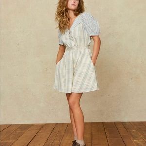 Christy Dawn “The Margaux Dress” vintage plaid. Size small .